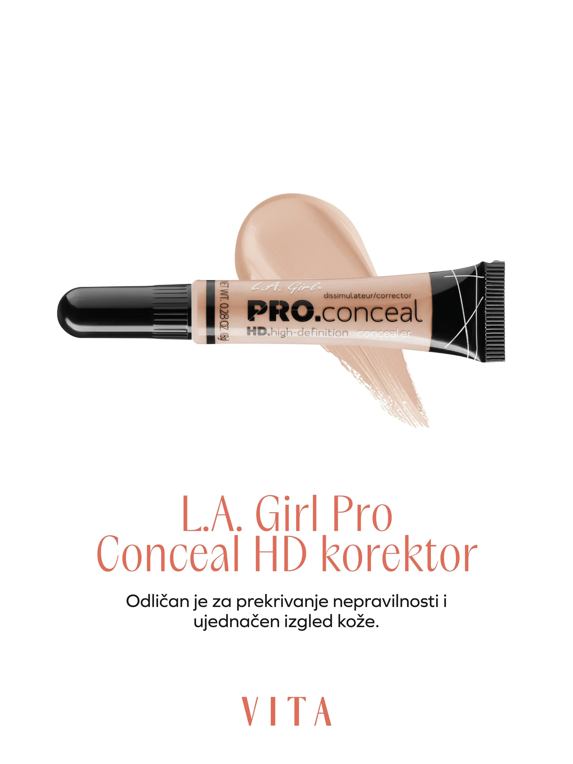 L.A. Girl HD PRO.conceal korektor